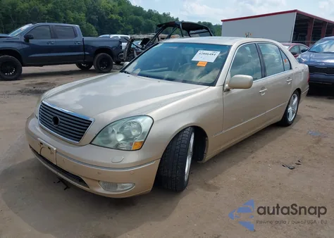 2001 Lexus Ls 430 из США, поврежденный, VIN JTHBN30F010014576